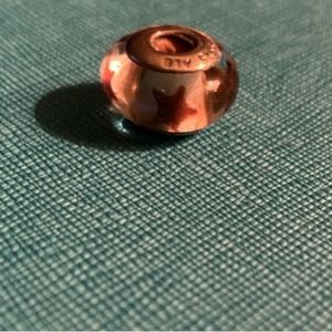 PANDORA MURANO Cinnamon Stars Pandora Bead POUCH!LOWEST PRICE OL PRICED TO SELL